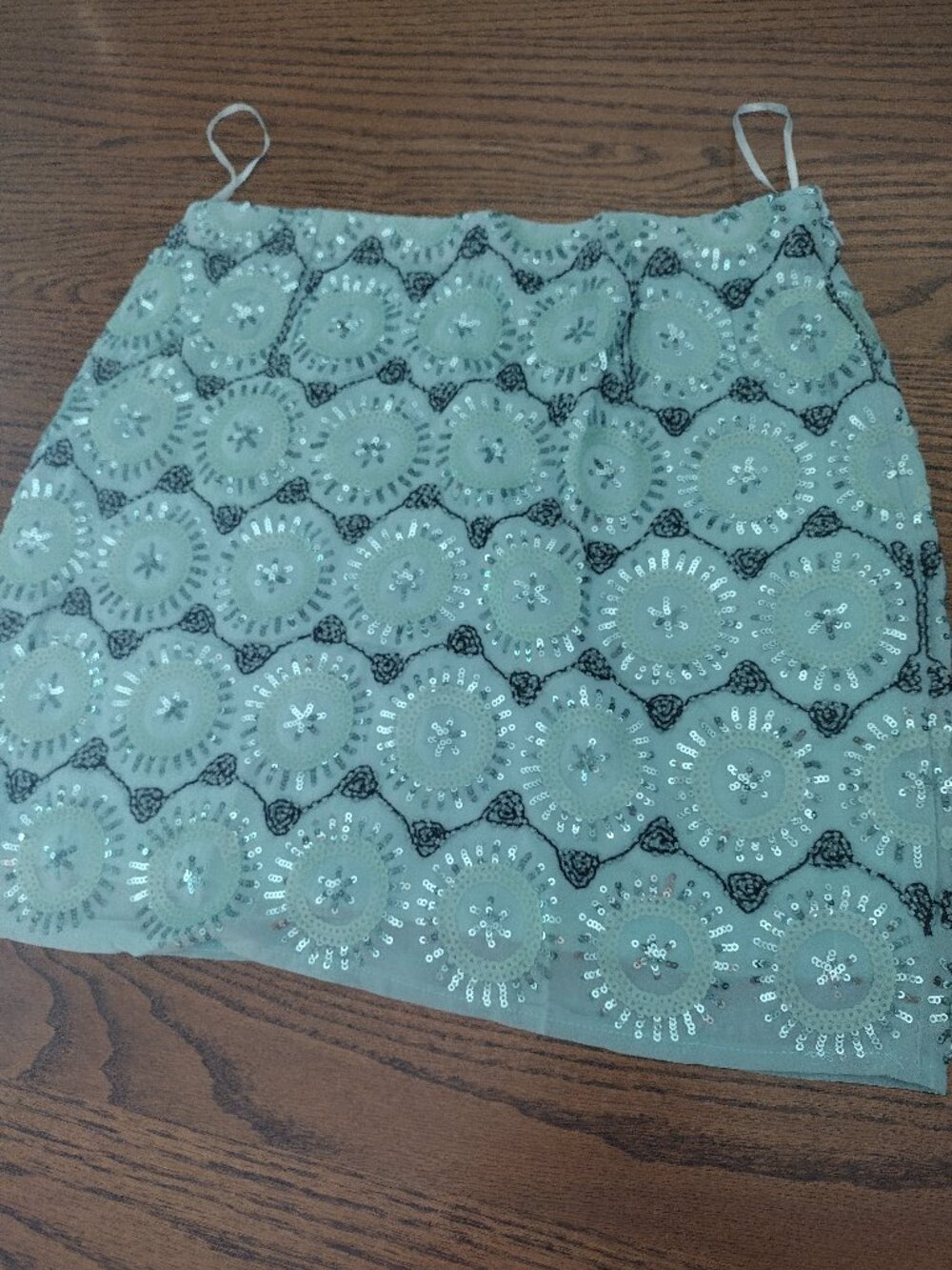 Verty Sequin Mini Skirt